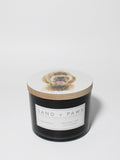 Sand + Paws Teakwood 12 oz scented candle Premium