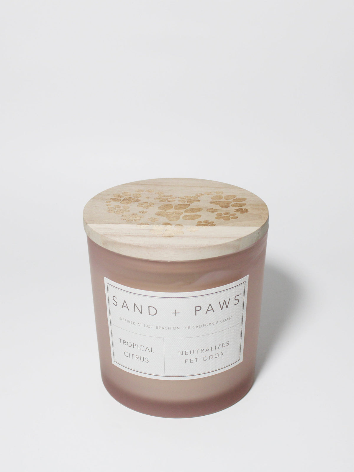 Sand + Paws Tropical Citrus 21 oz scented candle Premium