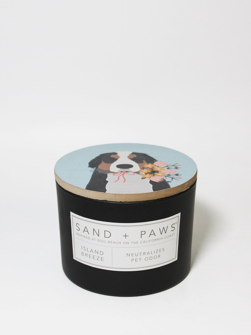 Sand + Paws Island Breeze 12 oz scented candle Premium