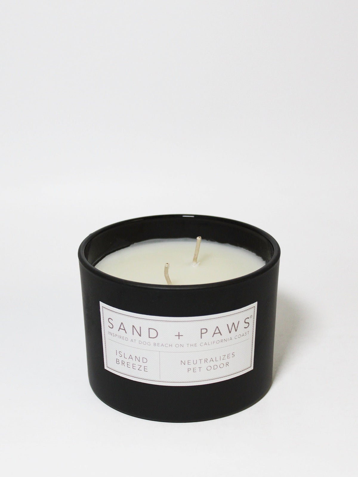 Sand + Paws Island Breeze 12 oz scented candle Premium