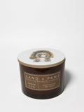Sand + Paws Amber & Fig 12 oz scented candle Premium