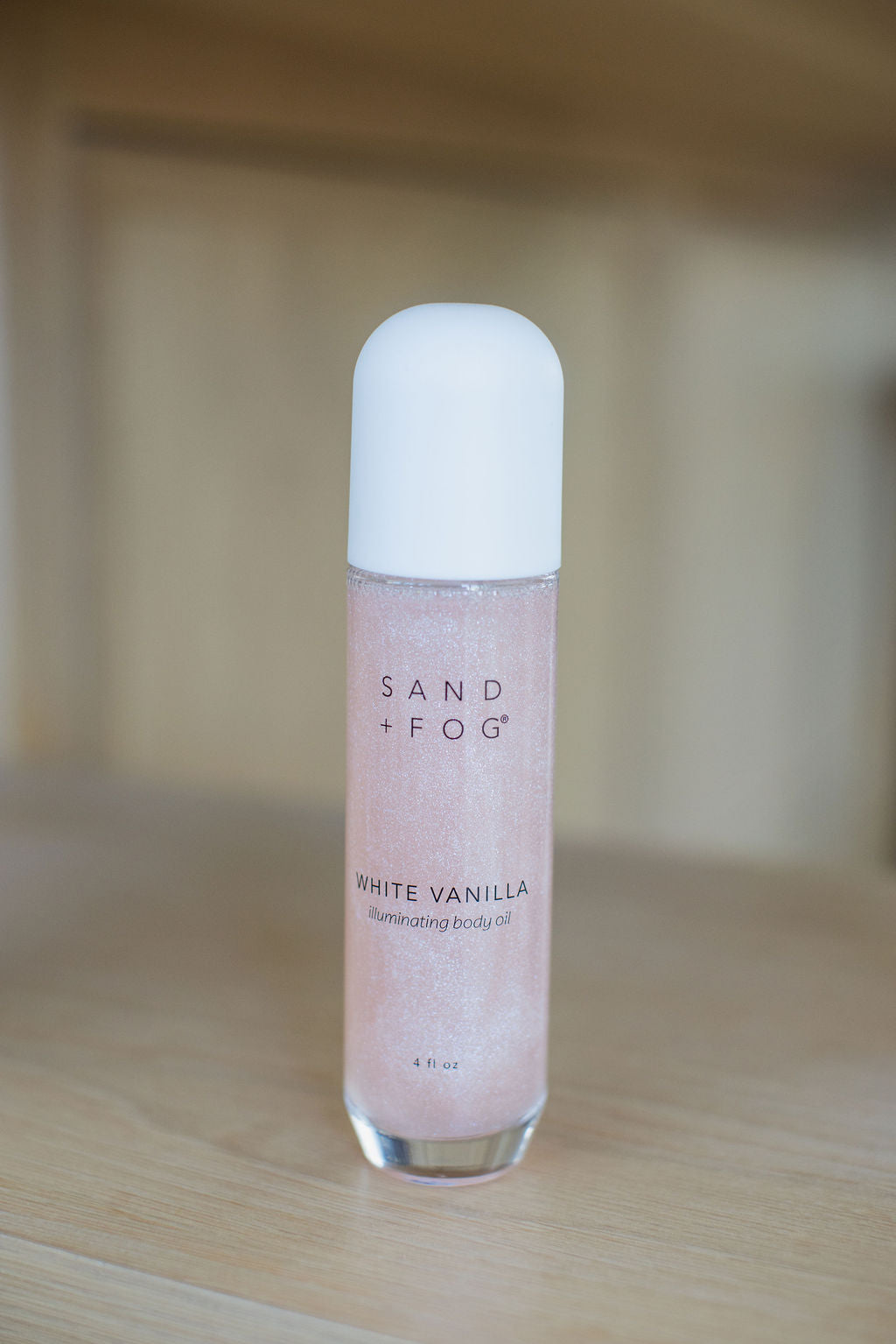 White Vanilla 4 oz Illuminating Body Oil