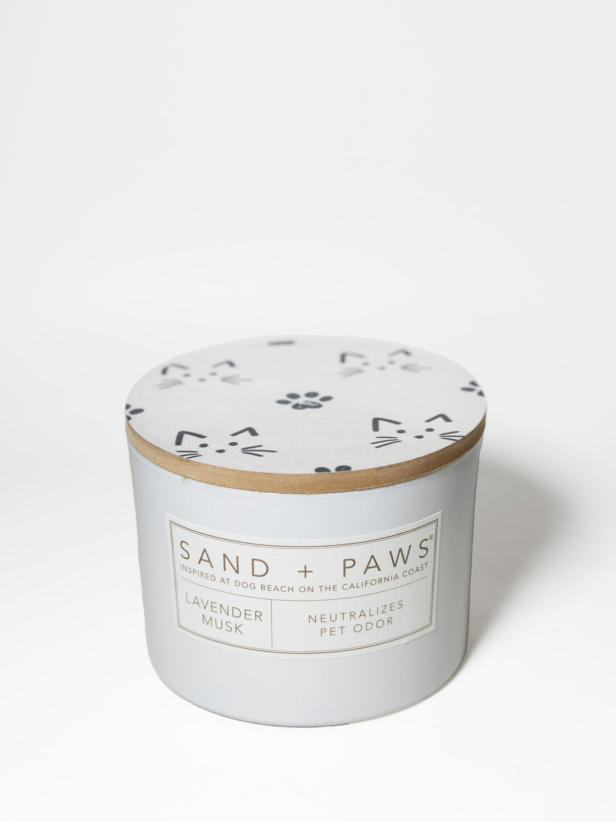 Sand + Paws Lavender Musk 12 oz scented candle Premium