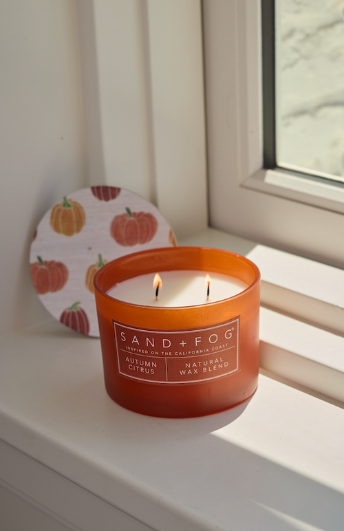 Autumn Citrus 12 oz scented candle Premium